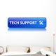 Tech Support Wall Decal
