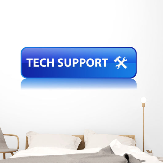 Tech Support Wall Decal