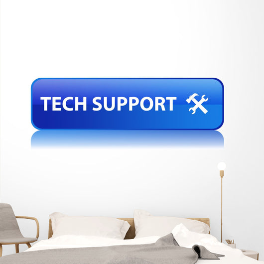 Tech Support Wall Decal