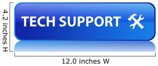 Tech Support Wall Decal