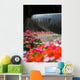Spring Flowers and Stream Wall Mural