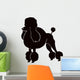 poodle silhouettes Wall Decal