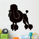 poodle silhouettes Wall Decal