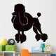 poodle silhouettes Wall Decal
