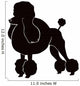 poodle silhouettes Wall Decal