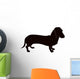 Dachshund Silhouette Wall Decal