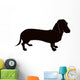 Dachshund Silhouette Wall Decal