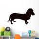 Dachshund Silhouette Wall Decal