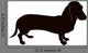 Dachshund Silhouette Wall Decal