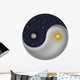 Day and Night YinYang Wall Decal