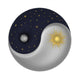 Day and Night YinYang Wall Decal