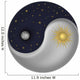 Day and Night YinYang Wall Decal