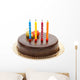 Pastel Cocholate Cumpleanos Wall Mural