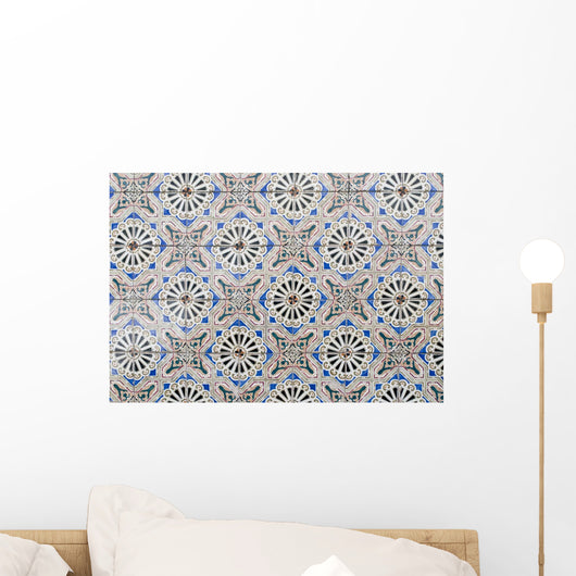 Portuguese Glazed Tiles Wall Mural