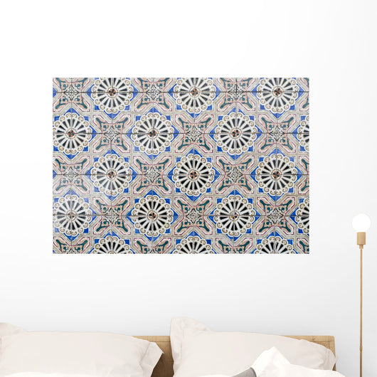 Portuguese Glazed Tiles Wall Mural