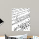 Sheet Music Wall Decal Design 2