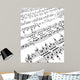 Sheet Music Wall Decal Design 2