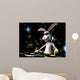 Easter Bunny Dj Wall Mural