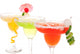 Strawberry, lime, apple Margaritas cocktails composition Wall Decal