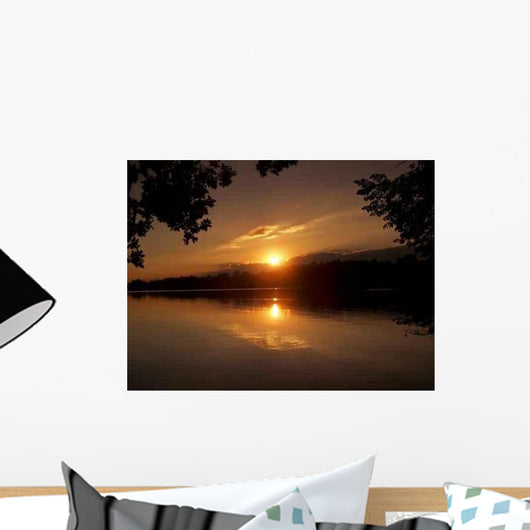 Sonnenuntergang Am Staffelsee Wall Decal