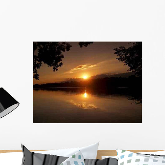 Sonnenuntergang Am Staffelsee Wall Decal
