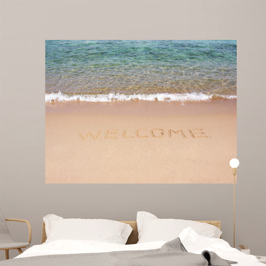 Welcome Beach Wall Decal