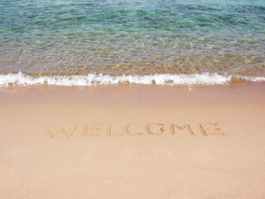 Welcome Beach Wall Decal