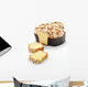 Colomba Pasquale dolce con fette Wall Decal