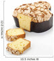 Colomba Pasquale dolce con fette Wall Decal