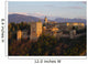 Sunset at the Alhambra Wall Mural