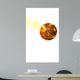 Basketball Ball Fire Wall Mural