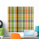 Seamless Gingham Fabric Texture Wall Decal