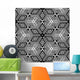 3D Abstract Cubes Resembling Wall Decal Design 2