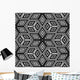 3D Abstract Cubes Resembling Wall Decal Design 1
