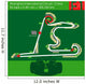F1 China circuit 2011 Wall Mural