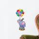 Circus Elephant With Balloons 1 Wall Decal
