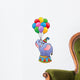 Circus Elephant With Balloons 1 Wall Decal