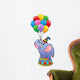Circus Elephant With Balloons 1 Wall Decal