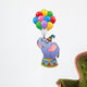Circus Elephant With Balloons 1 Wall Decal