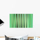 Abstract Green and Red Wall Decal