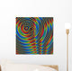 psychedelic droplet, fractal46b Wall Mural