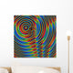psychedelic droplet, fractal46b Wall Mural