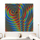 psychedelic droplet, fractal46b Wall Mural