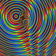 psychedelic droplet, fractal46b Wall Mural