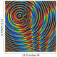psychedelic droplet, fractal46b Wall Mural