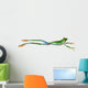 Red Eyed Tree Frog Jumping Wall Decal