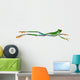 Red Eyed Tree Frog Jumping Wall Decal