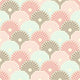 Seamless Japanese Vintage Pattern Wall Decal