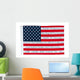American Flag With The Pledge Of Allegiance Wall Mural