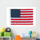 American Flag With The Pledge Of Allegiance Wall Mural